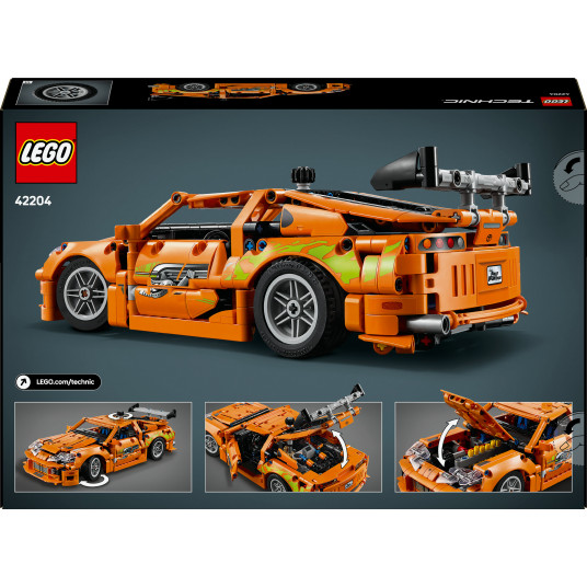LEGO® 42204 Technic Ātrs un nikns Toyota Supra MK4