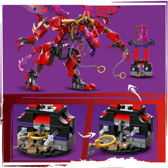 LEGO® 71832 NINJAGO® haosa pūķa pērkona ilknis