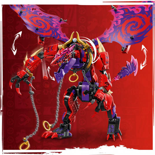 LEGO® 71832 NINJAGO® haosa pūķa pērkona ilknis