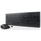 Lenovo 4X30M39497 Tastatūra Pele komplektā Universāla radiofrekvences bezvadu QWERTY angļu (ASV) melna