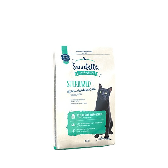 Sanabelle Sterilizēta sausā kaķu barība 10 kg Senior Aknas, putnu gaļa