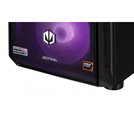 Actina 5901443411949 PC AMD Ryzen™ 7 7800X3D 32 GB DDR5-SDRAM 2 TB SSD NVIDIA GeForce RTX 5080 Windows 11 Home "Midi Tower" Black