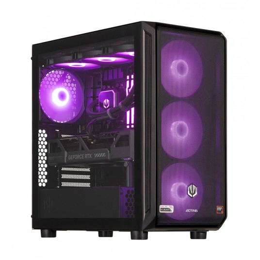 Actina 5901443411888 PC AMD Ryzen™ 7 7800X3D 32 GB DDR5-SDRAM 2 TB SSD NVIDIA GeForce RTX 5080 Midi Tower Black