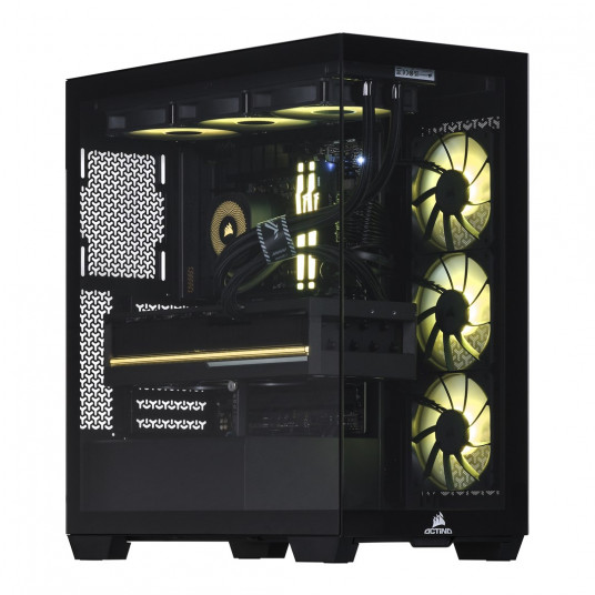 Actina 5901443412229 PC AMD Ryzen™ 7 9800X3D 64 GB DDR5-SDRAM 2 TB SSD NVIDIA GeForce RTX 5090 Midi Tower Black