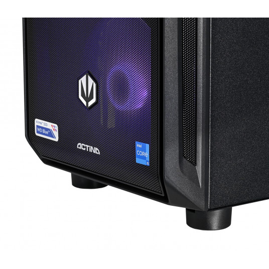 Actina 5901443410263 PC Intel® Core™ i5 i5-12600K 32 GB DDR5-SDRAM 1 TB SSD Intel Arc B580 "Midi Tower" Black