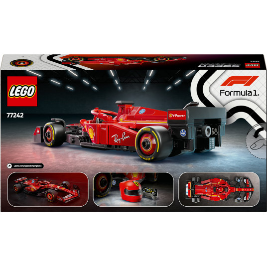 LEGO® 77242 SPEED CHAMPIONS F1® sacīkšu automašīna Ferrari SF-24