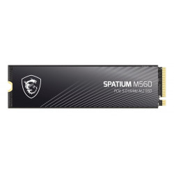MSI SPATIUM M560 PCIE 5.0 NVME M.2 1TB SSD PCI Express 5.0 3D NAND