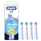 CWF-4 Oral-B UltimateClean White zobu birstes galviņas, 4 gab.