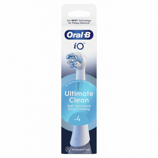 CWF-4 Oral-B UltimateClean White zobu birstes galviņas, 4 gab.