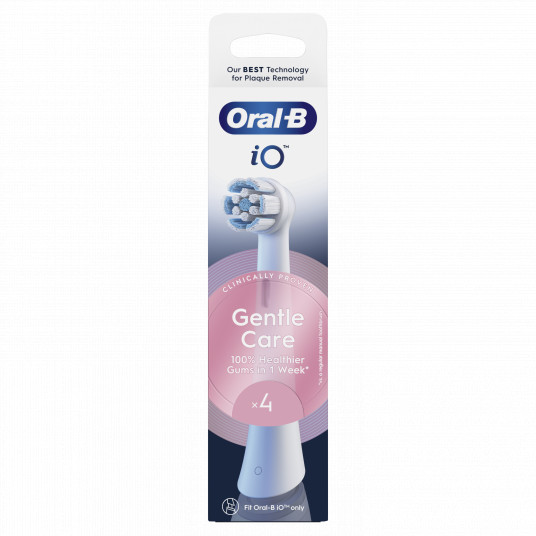 SWF-4 Oral-B GentleCare White zobu birstes galviņas, 4 gab.