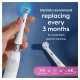 SWF-4 Oral-B GentleCare White zobu birstes galviņas, 4 gab.