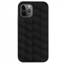 Mocco Bubble Antistress Case for Apple iPhone 12 / 12 Pro Black