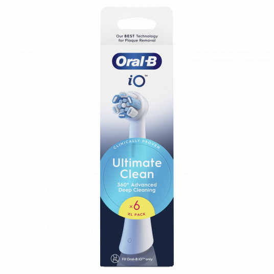 CWF-6 Oral-B UltimateClean White zobu birstes galviņas, 6 gab.