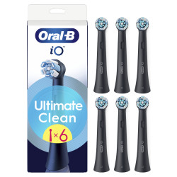 CBF-6 Oral-B UltimateClean Black zobu birstes galviņas, 6 gab.