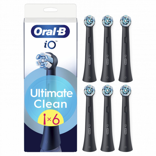 CBF-6 Oral-B UltimateClean Black zobu birstes galviņas, 6 gab.