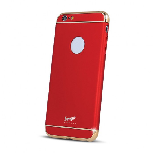 Beeyo Smooth Silicone Back Case For Samsung G920 Galaxy S6 Red