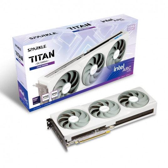 Grafiskā karte. SPARKLE Intel Arc B580 TITAN LUNA TITAN OC 12