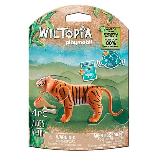 Figūru komplekts Wiltopia 71055 Tiger