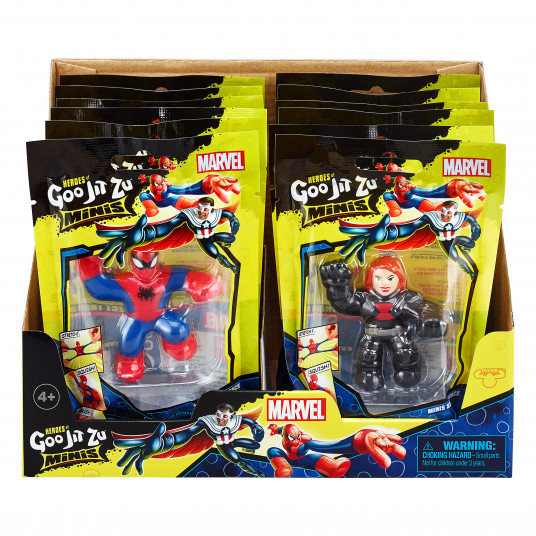 HEROES OF GOO JIT ZU MINI Marvel figūriņa, W5