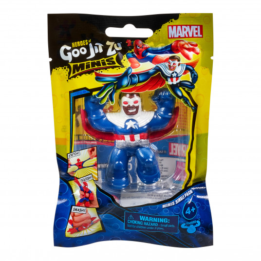 HEROES OF GOO JIT ZU MINI Marvel figūriņa, W5