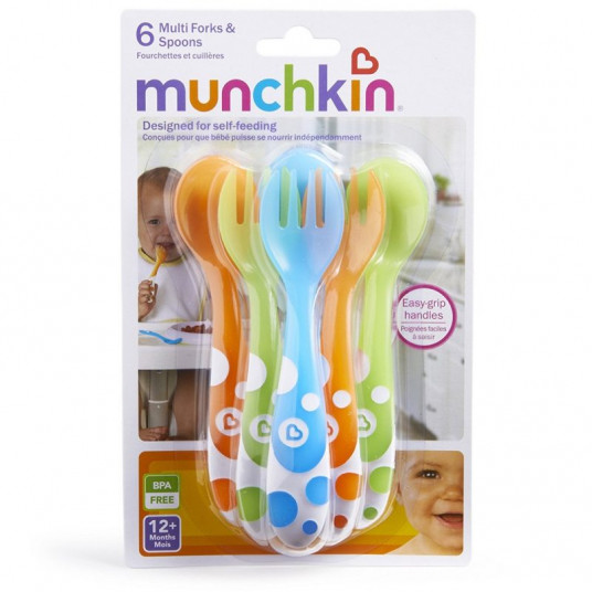 MUNCHKIN galda piederumu komplekts 6 gab. 12m+ 01145404