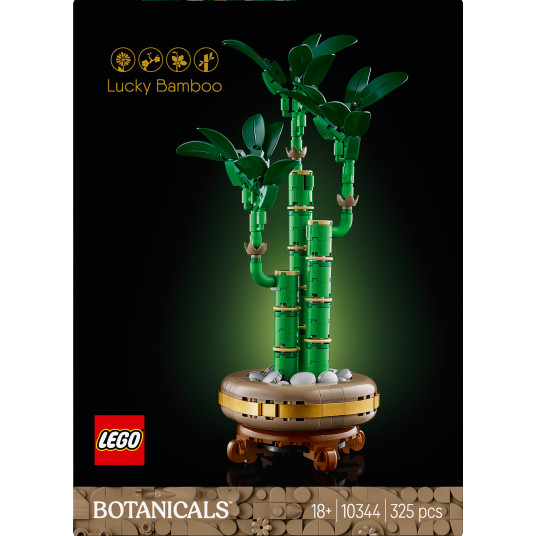 LEGO® 10344 Botanicals Laimīgais bambuss