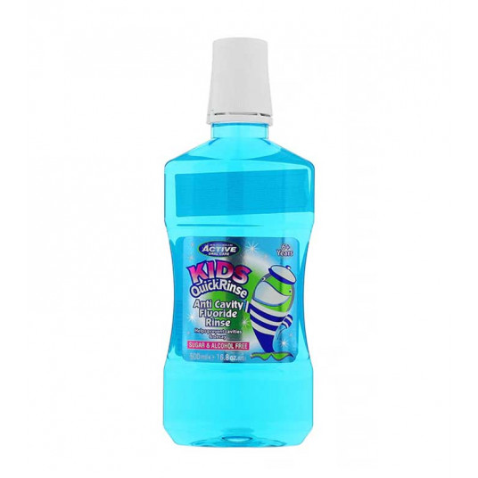 ACTIVE ORAL CARE_Kids Quick Rinse mutes skalošanas līdzeklis bērniem 500ml