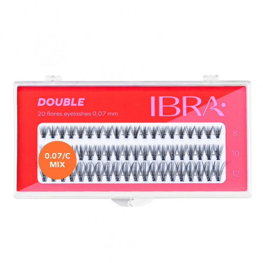 IBRA_Curls of false eyelashes 0.07 C-Mix