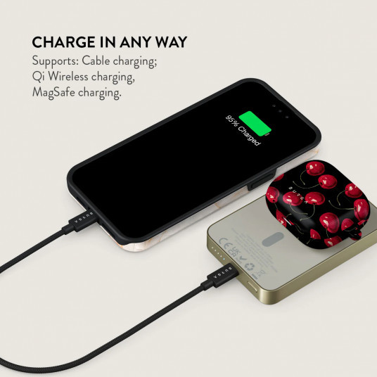 Ārējais akumulators Burga Magnetic Power Bank Cherrybomb Gold