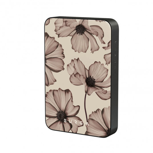Ārējais akumulators Burga Magnetic Power Bank Barely Yours Gunmetal