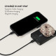 Ārējais akumulators Burga Magnetic Power Bank Barely Yours Gunmetal