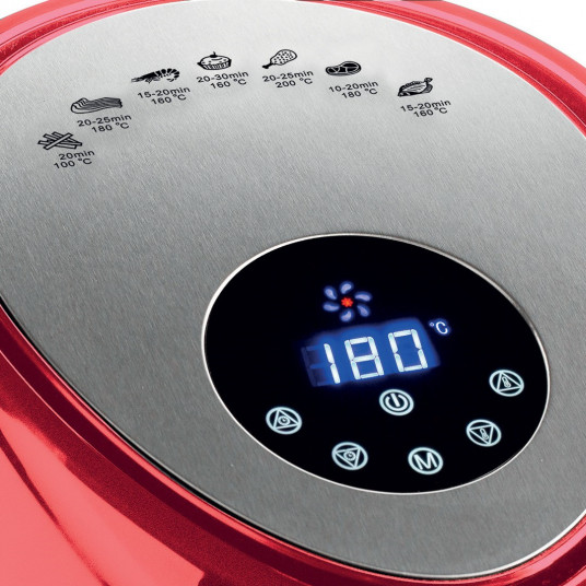 Fritieris 4618 Ariete Airy Fryer XXL sarkans