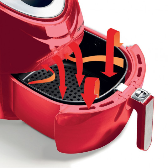 Fritieris 4618 Ariete Airy Fryer XXL sarkans