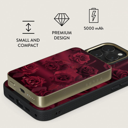 Ārējais akumulators Burga Magnetic Power Bank Femme Fatale Gold