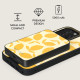 Ārējais akumulators Burga Magnetic Power Bank Lemon Tart Gunmetal
