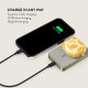 Ārējais akumulators Burga Magnetic Power Bank Lemon Tart Gold