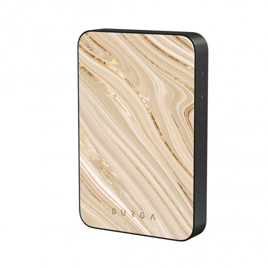 Ārējais akumulators Burga Magnetic Power Bank Full Glam Gunmetal