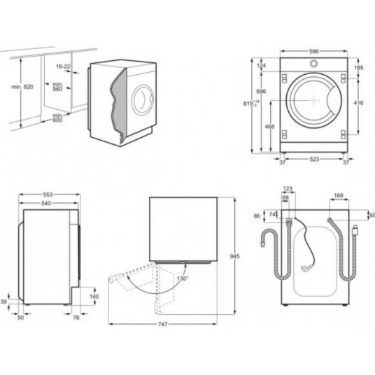 Veļas mašīna Electrolux EW8F348SCI