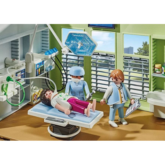 Figures set Action Heroes 71615 Modern hospital
