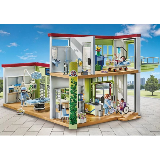 Figures set Action Heroes 71615 Modern hospital