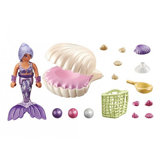 Figūru komplekts Magic 71502 Mermaid with Pearl Seashell