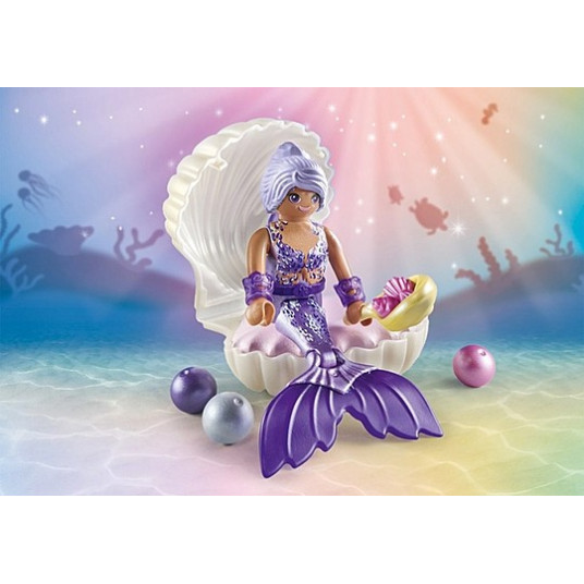Figūru komplekts Magic 71502 Mermaid with Pearl Seashell
