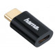 Adapteris HAMA micro USB to USB Type-C plug, black