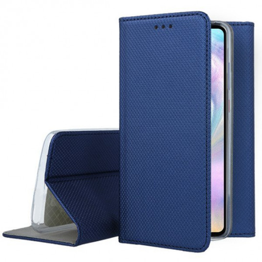 Mocco Smart Magnet Book Case For LG K51S Blue