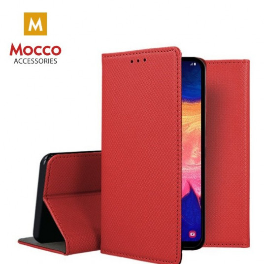 Mocco Smart Magnet Book Case For Huawei P40 PRO Red