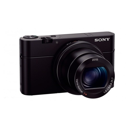 Sony Cyber-shot DSC-RX100M3 Compact camera, 20.1 MP, Optical zoom 2.9 x, Digital zoom 11 x, ISO 25600, Display diagonal 7.62 cm, Wi-Fi, Video recording, Lithium-Ion (Li-Ion), Black