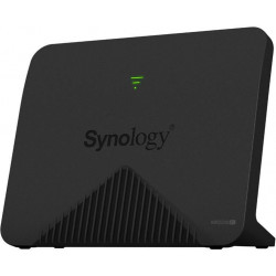 Synology MR2200ac tīkla maršrutētājs [2200 Mbit/s, WLAN maiņstrāva, 1x Gigabit LAN, vienlaicīga trīs josla, MU-MIMO]
