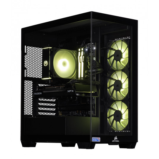 Actina 5901443413837 PC AMD Ryzen™ 5 7500F 32 GB DDR5-SDRAM 1 TB SSD AMD Radeon RX 7800 XT Midi Tower Black