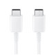 Samsung EP-DA705BWE universālais C tipa–C tipa datu un uzlādes kabelis 1 m (OEM)