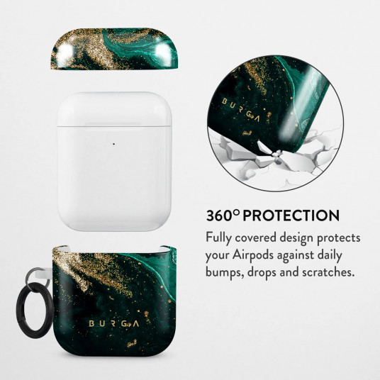 Vāciņš Burga AirPods Emerald Pool